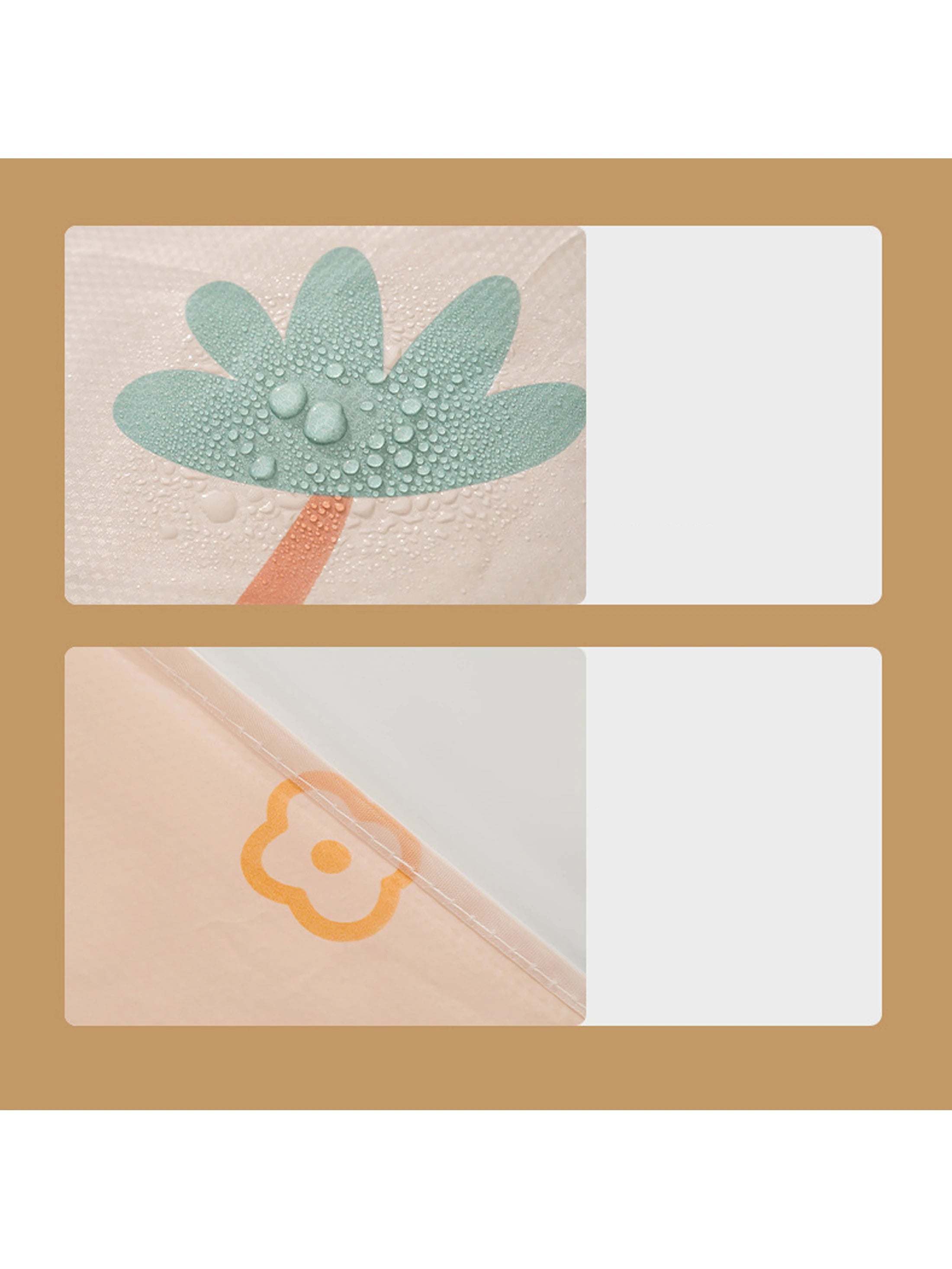 1Pc Graphic Print Washing Machine Cover