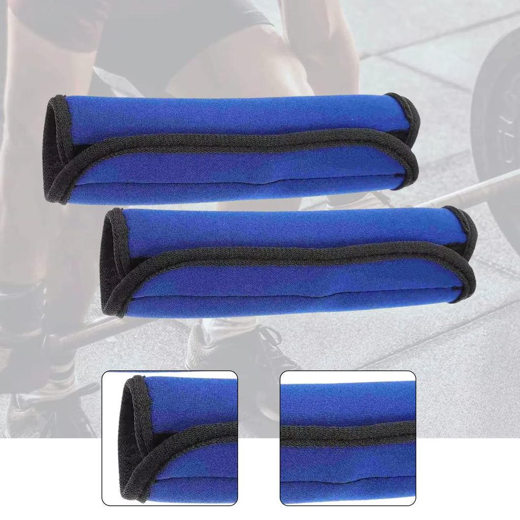 2X Pull up Bar Cushion Grips anti Slip Soft Cover Pads for Dumbbell Barbell Exercise Equipment Doorway Chin up Bar Gymnastic
