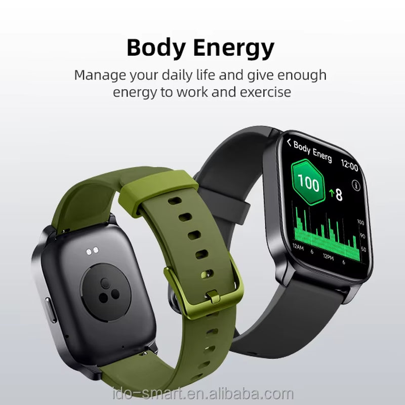 Discover the Ultimate 2025 Smart Watch IDW17: Full Touch 2.01" Screen with Bluetooth Calling, Heart Rate Monitoring, and More!