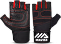 Elevate Your Workout with MAVIKS Adjustable Weight Lifting Gloves - Ultimate Wrist Support for Men and Women