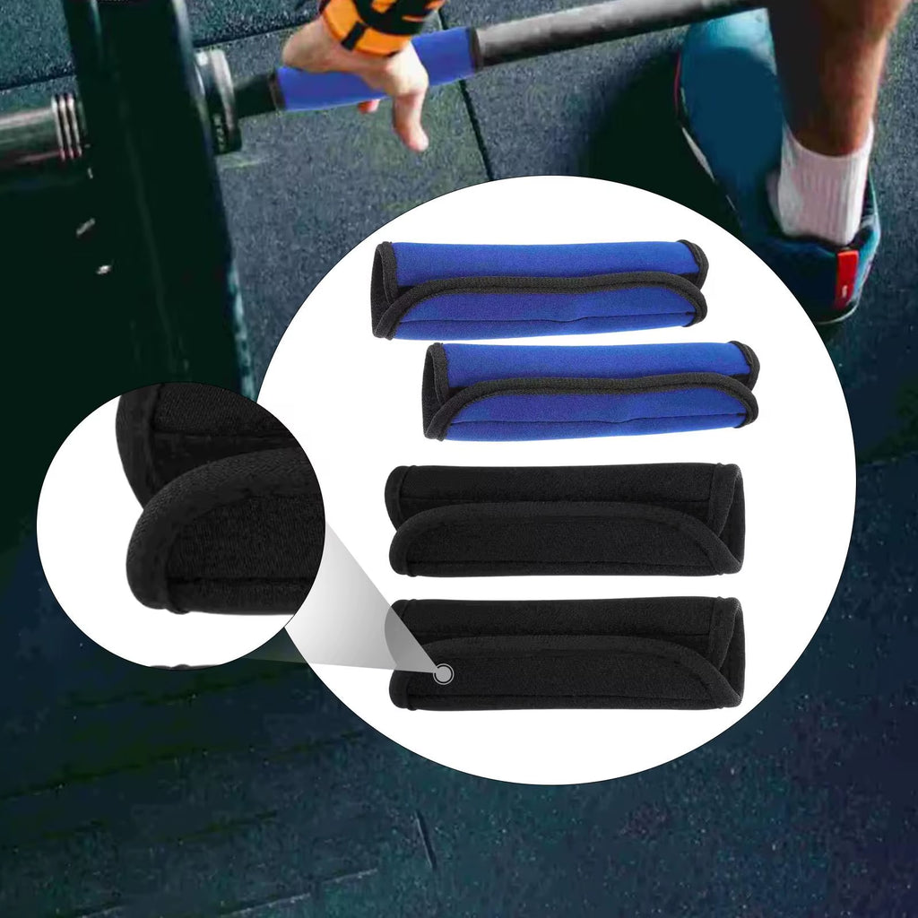 2X Pull up Bar Cushion Grips anti Slip Soft Cover Pads for Dumbbell Barbell Exercise Equipment Doorway Chin up Bar Gymnastic